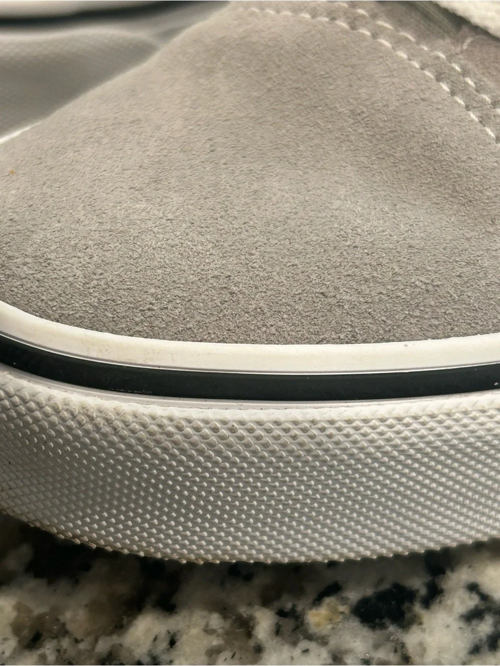 Vans Old Skool Gray Suede & Canvas Sneakers Women’s 8.5 / Men’s 7